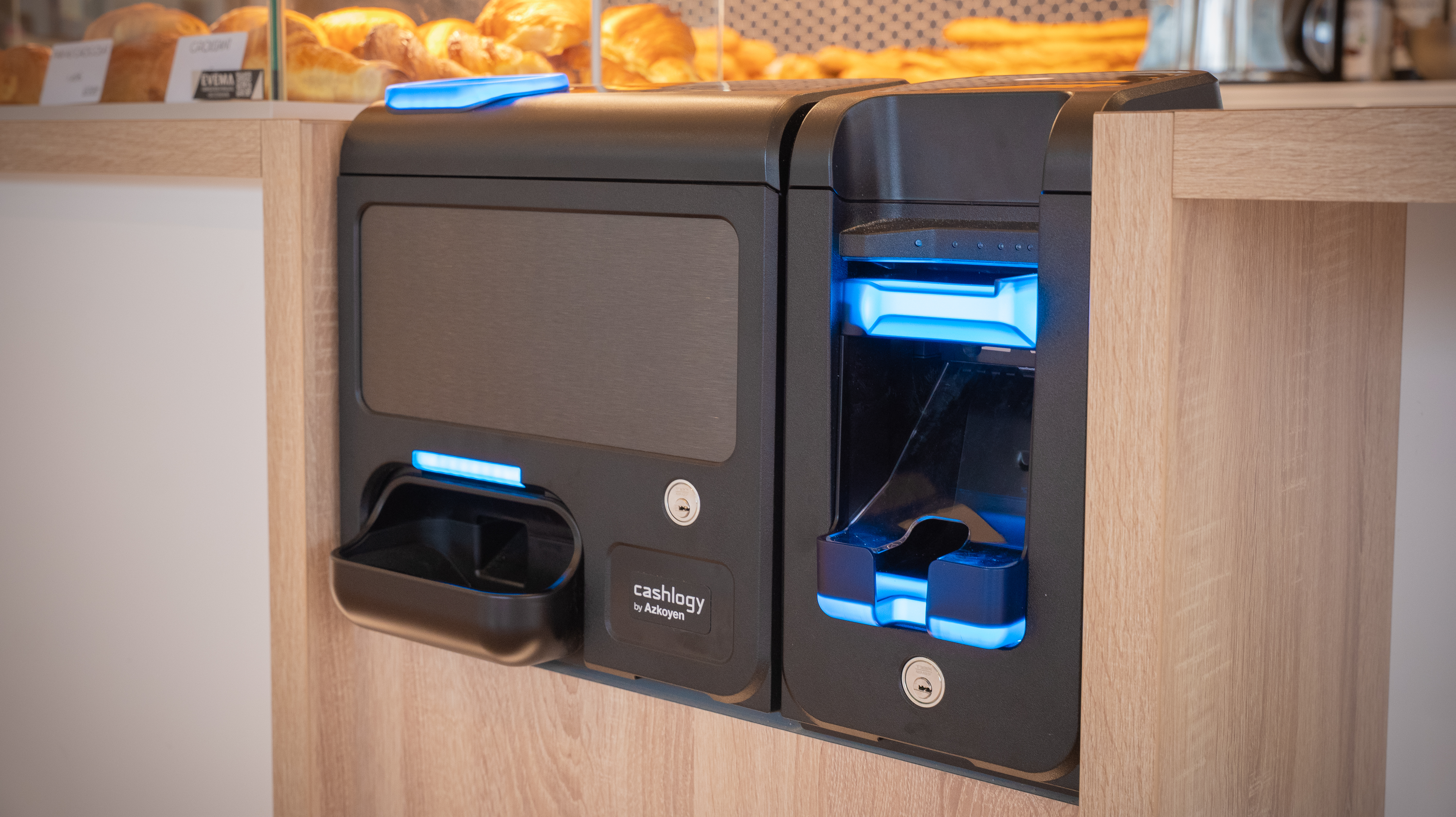 Monnayeur automatique boulangerie